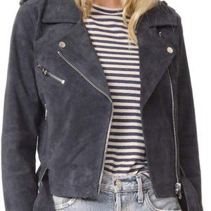 Driftwood Suede Navy Jacket